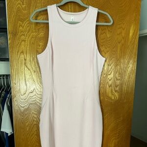Lululemon Athletica Soft Pink Midi Dress